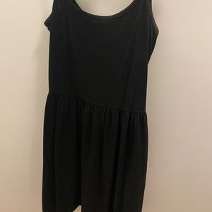 Black cotton gap dress